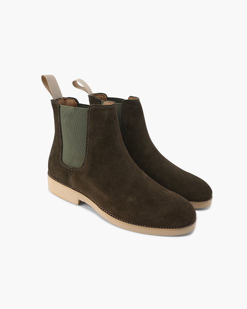 VALENTINI™ | Stivaletti Chelsea in camoscio