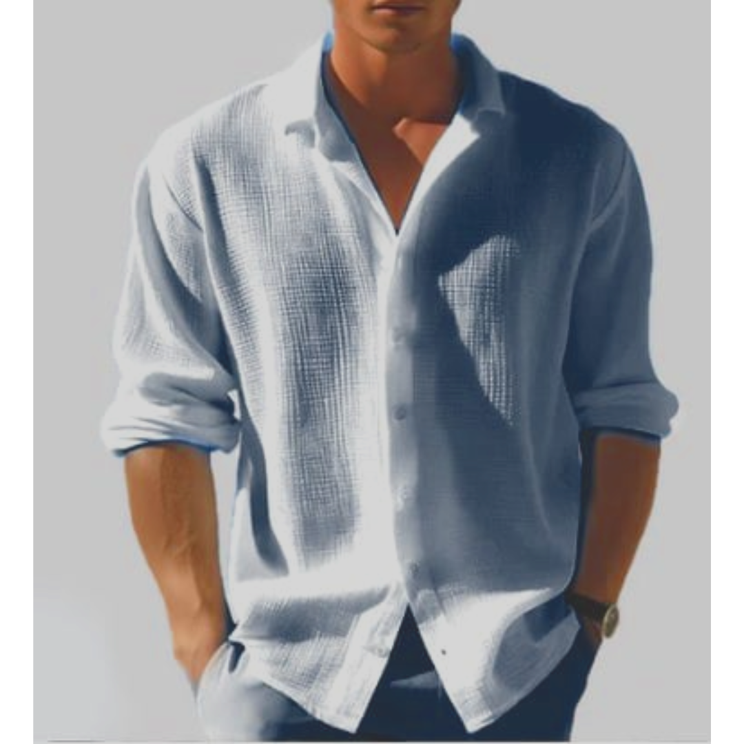 VALENTINI™ | Camicia con colletto  con bottoni