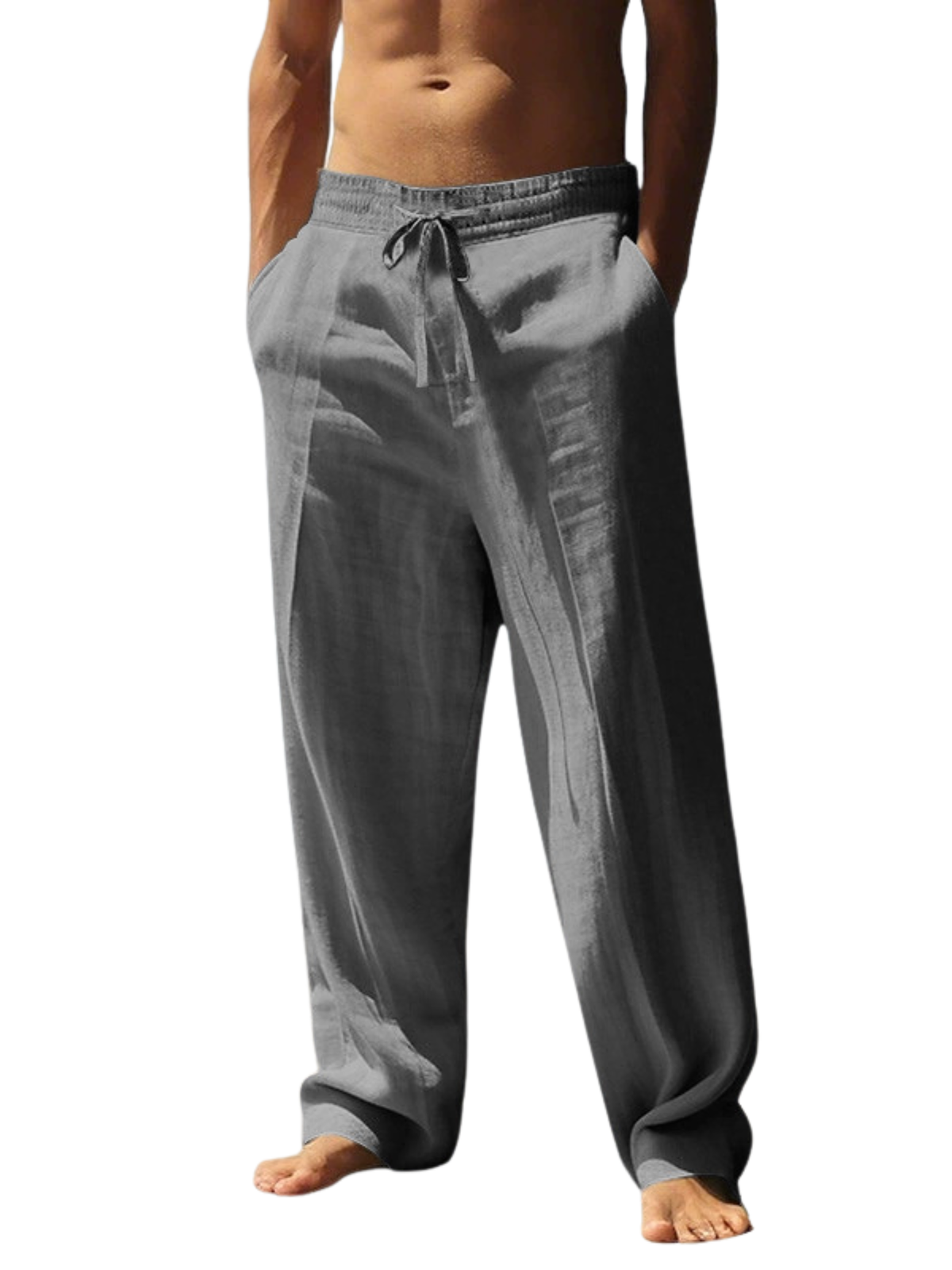 VALENTINI™ | Pantaloni casual in lino da uomo