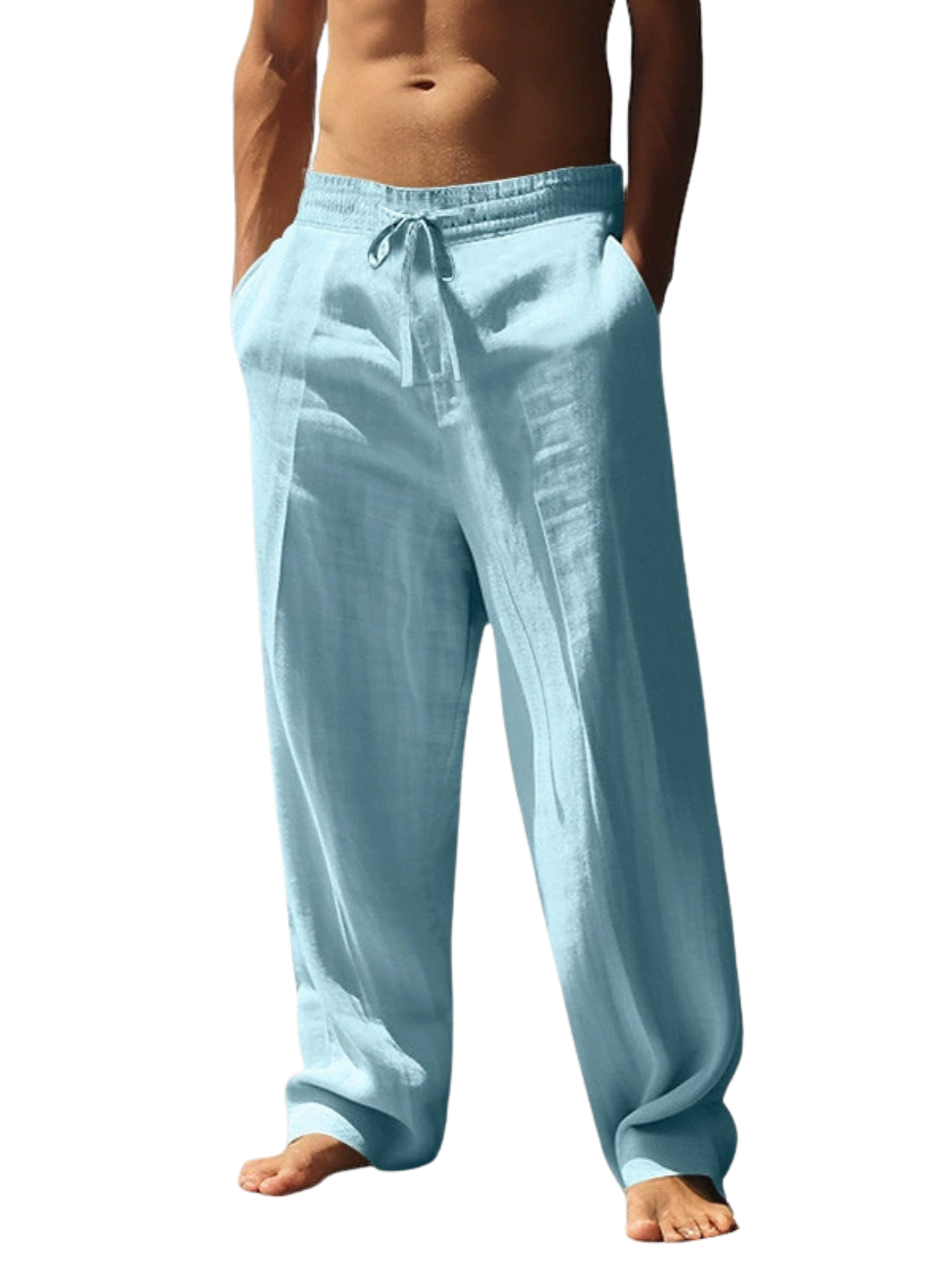 VALENTINI™ | Pantaloni casual in lino da uomo