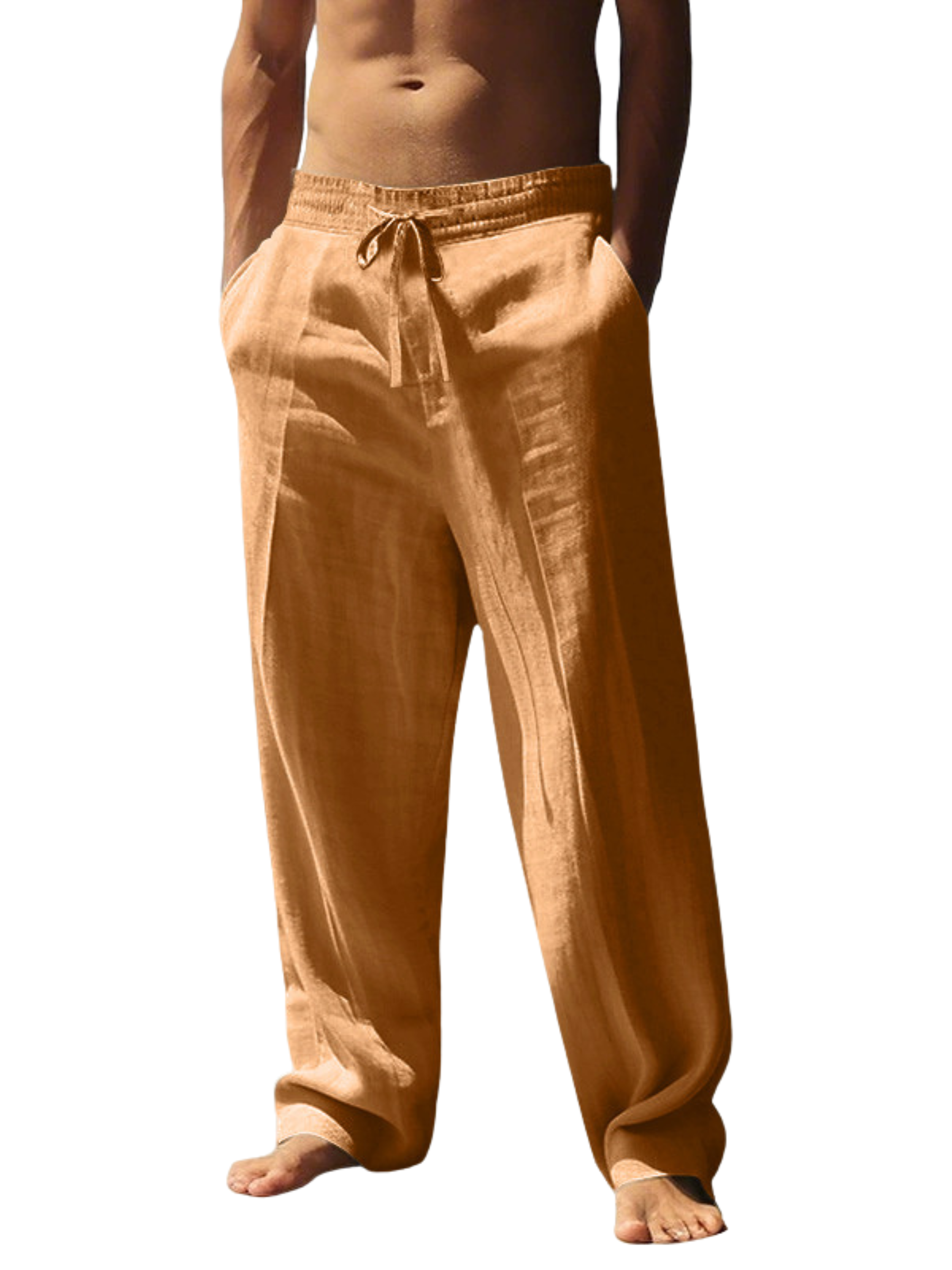 VALENTINI™ | Pantaloni casual in lino da uomo