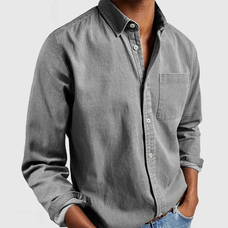 VALENTINI™ | Camicia in cotone Oxford spazzolato
