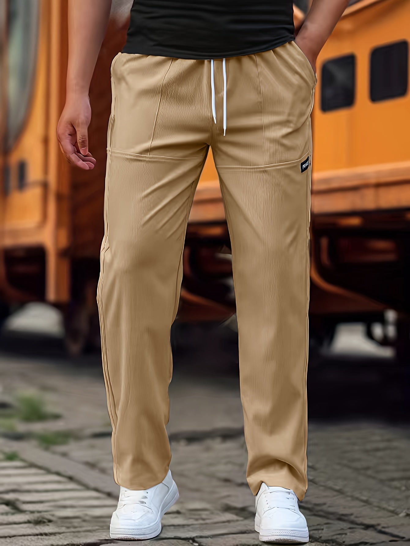 VALENTINI™ | Pantaloni da uomo a gamba dritta