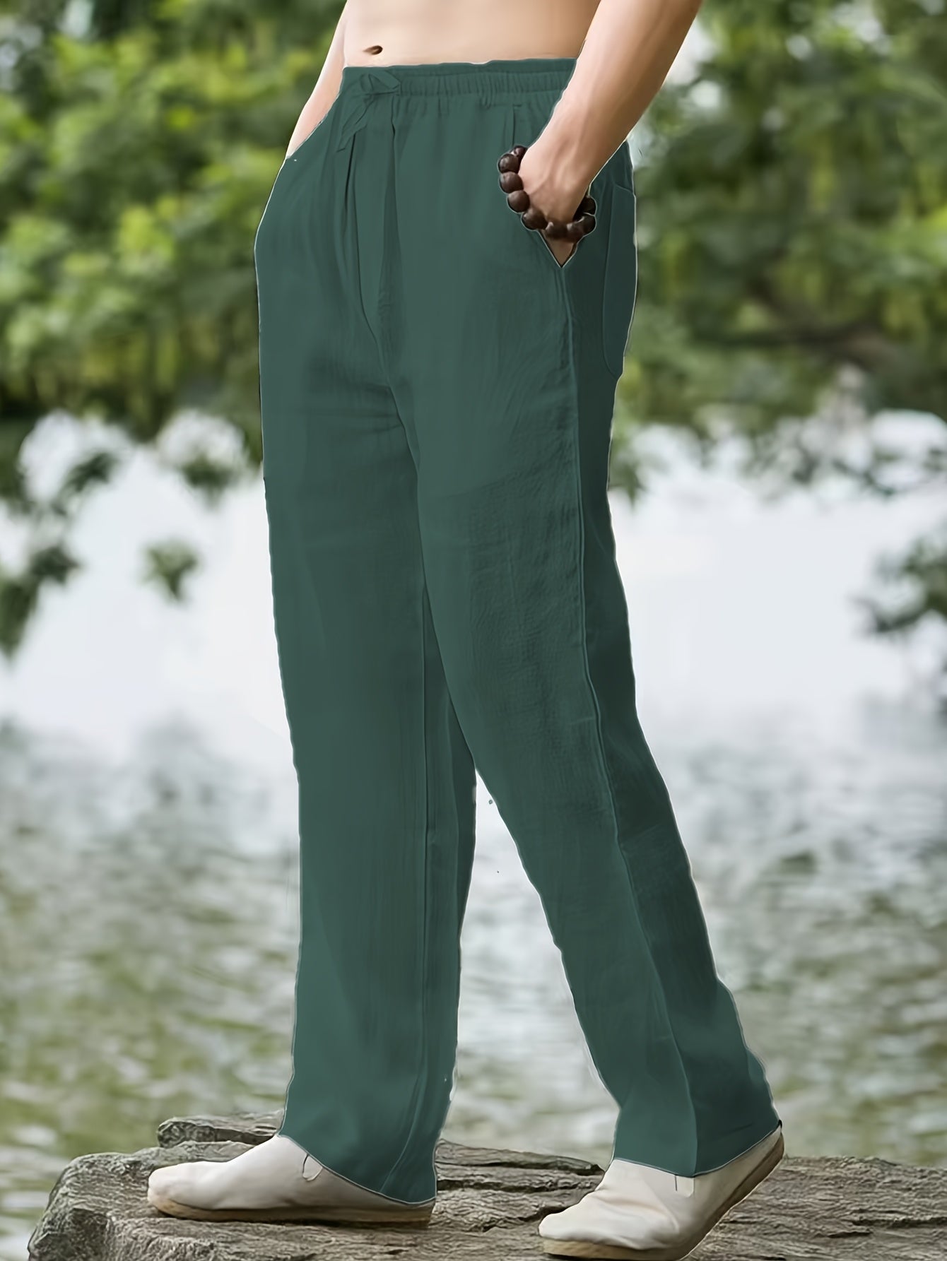 VALENTINI™ | Pantaloni da uomo in cotone misto