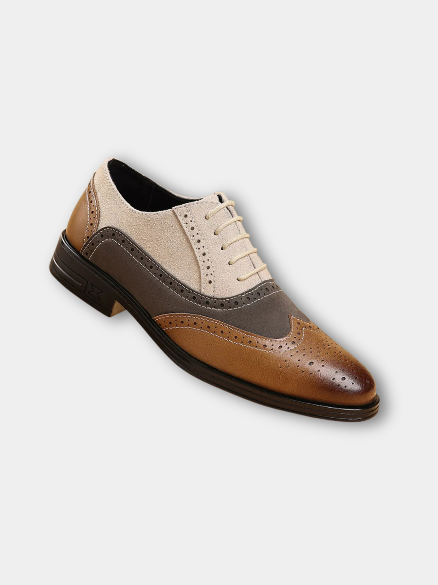VALENTINI™ | SCARPE STRINGATE DA UOMO IN STILE BROGUE