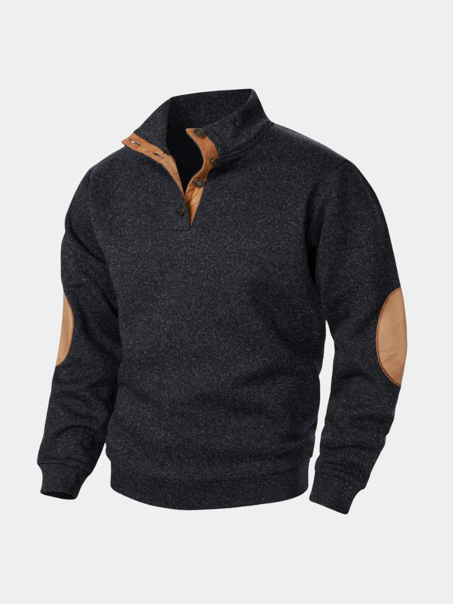 VALENTINI™ | Camicia a collo alto con bottoni