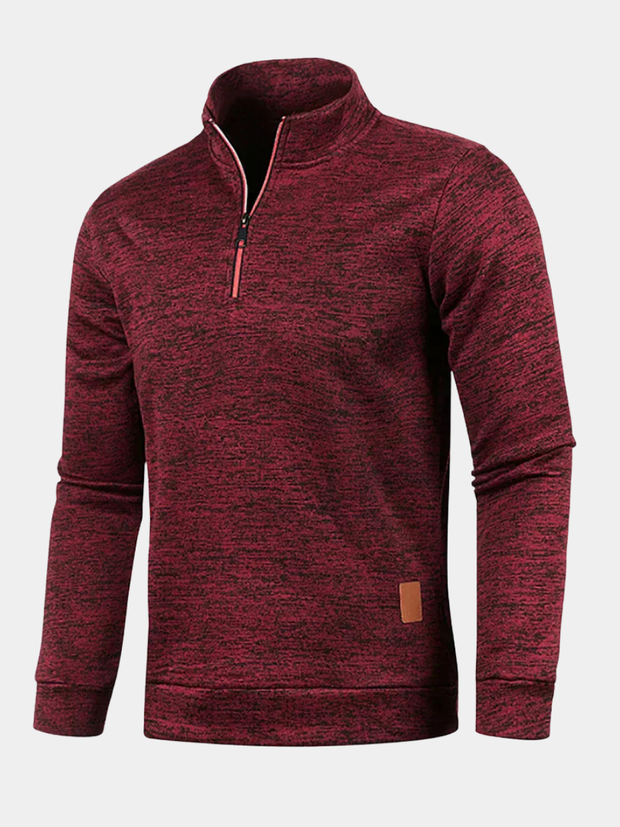 VALENTINI™ | Da uomo con zip parziale