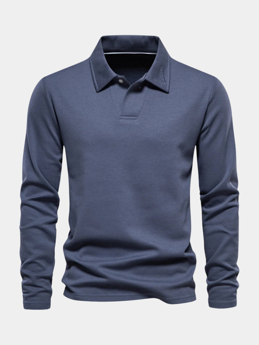VALENTINI™ | Polo a maniche lunghe smart