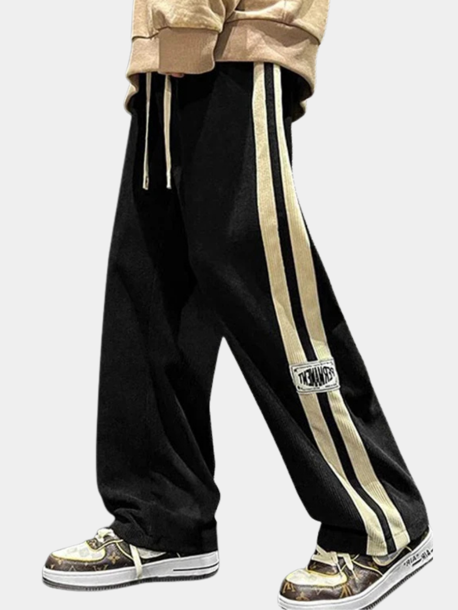 VALENTINI™ | Pantaloni a gamba larga con elastico in vita
