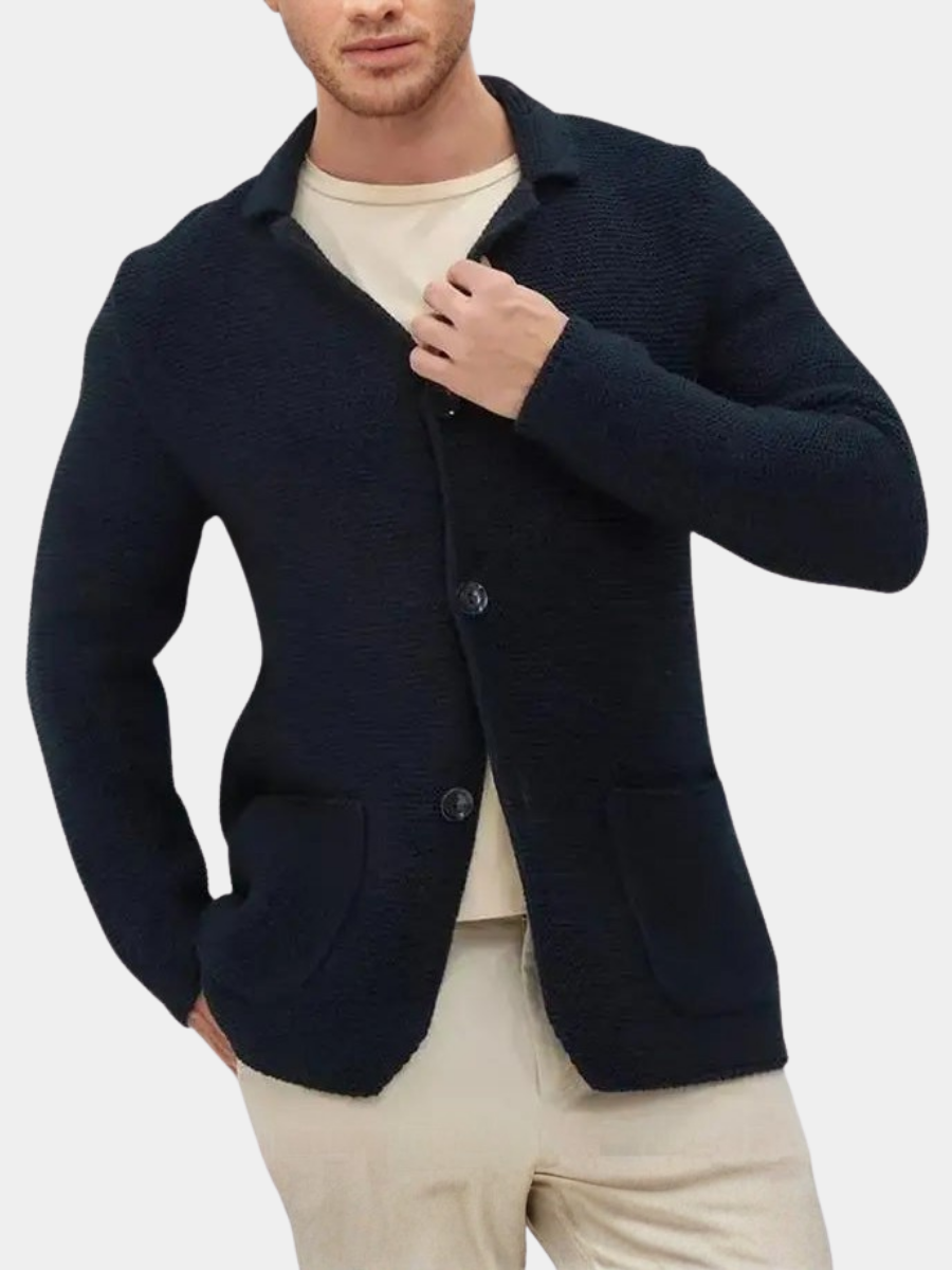 VALENTINI™ | Cardigan in maglia con colletto su misura