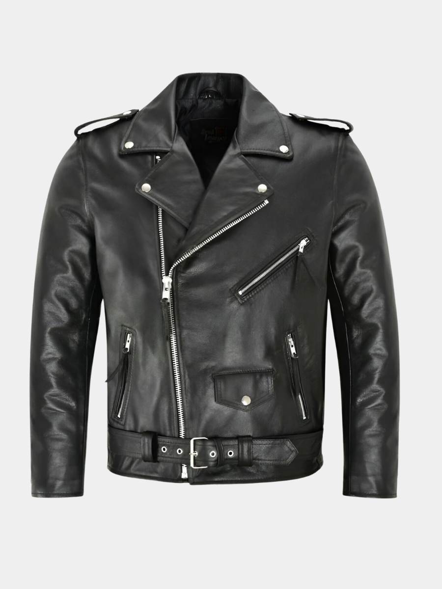 VALENTINI™ | Giacca da motociclista in pelle da uomo