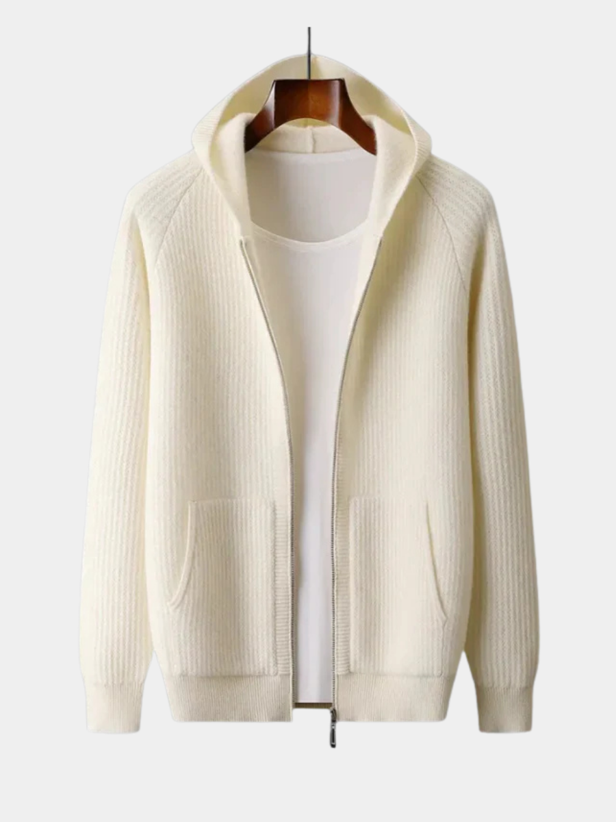 VALENTINI™ | Cardigan con cappuccio