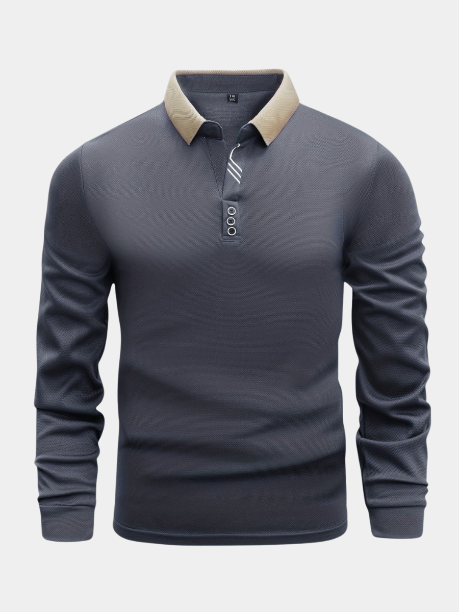 VALENTINI™ | Polo a maniche lunghe per tutto l'anno