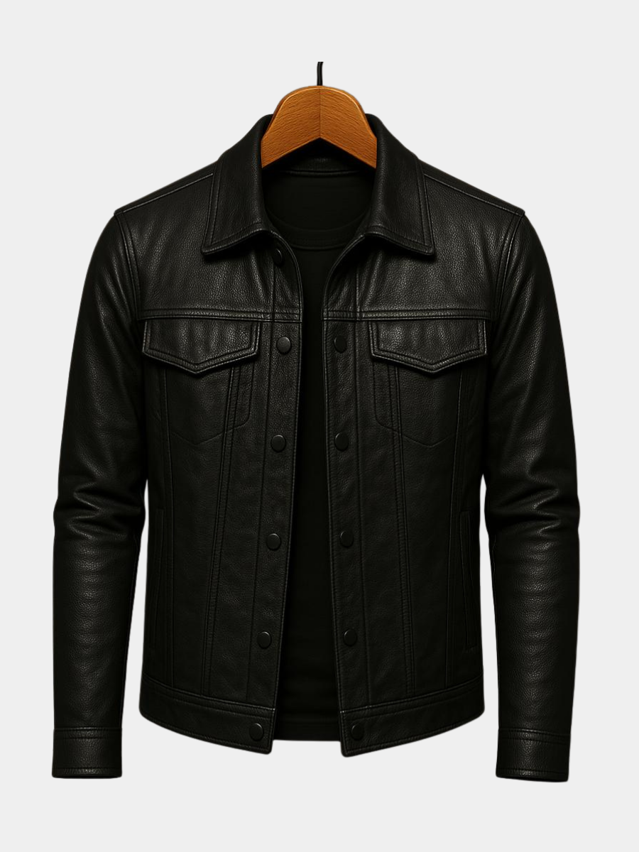 VALENTINI™ | Giacca in pelle da uomo Modern Rider