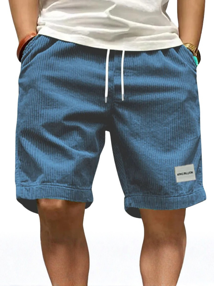 VALENTINI™ | Pantaloncini da uomo in velluto a coste leggeri