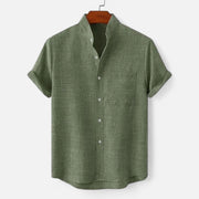 VALENTINI™ | Camicia a collo mandarino