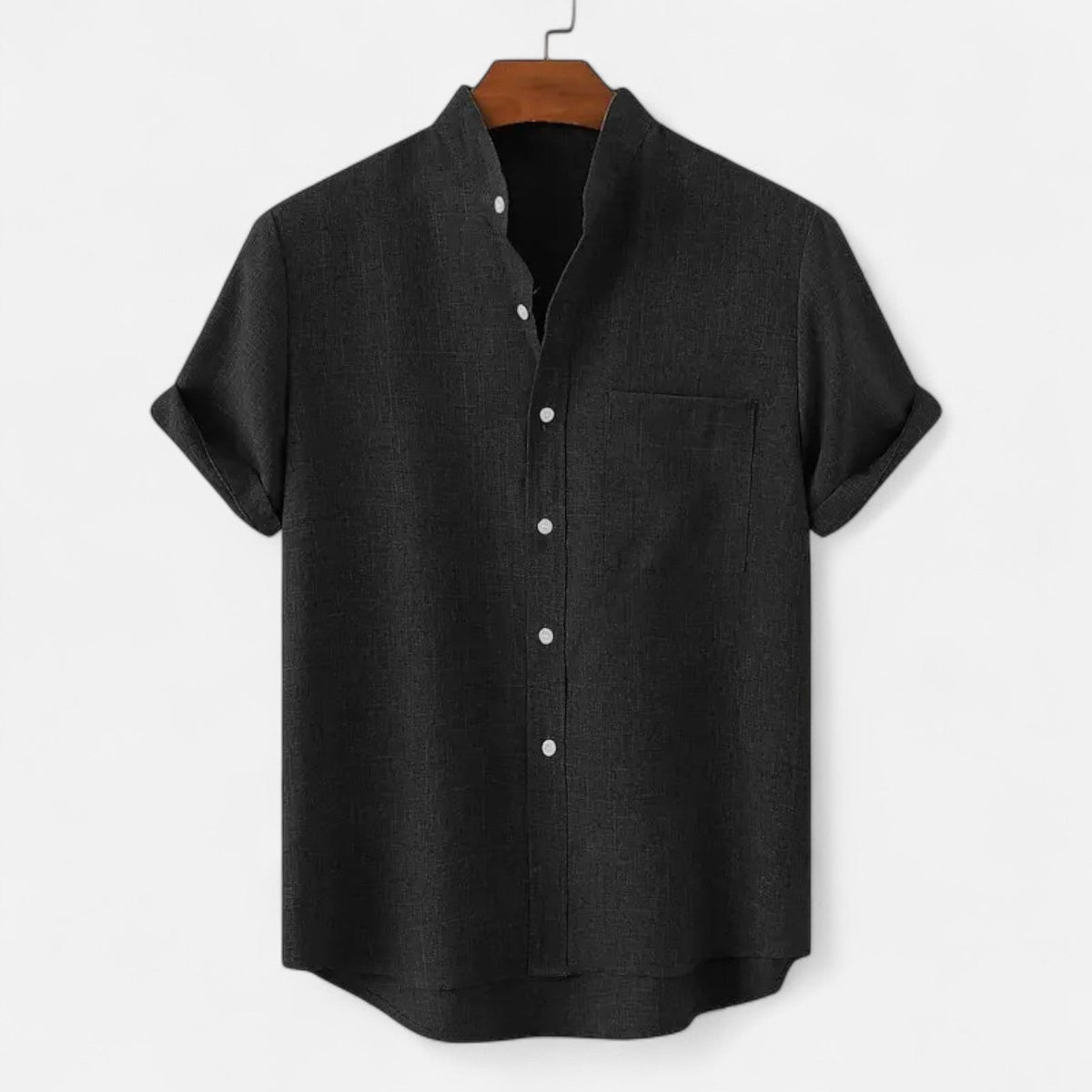 VALENTINI™ | Camicia a collo mandarino