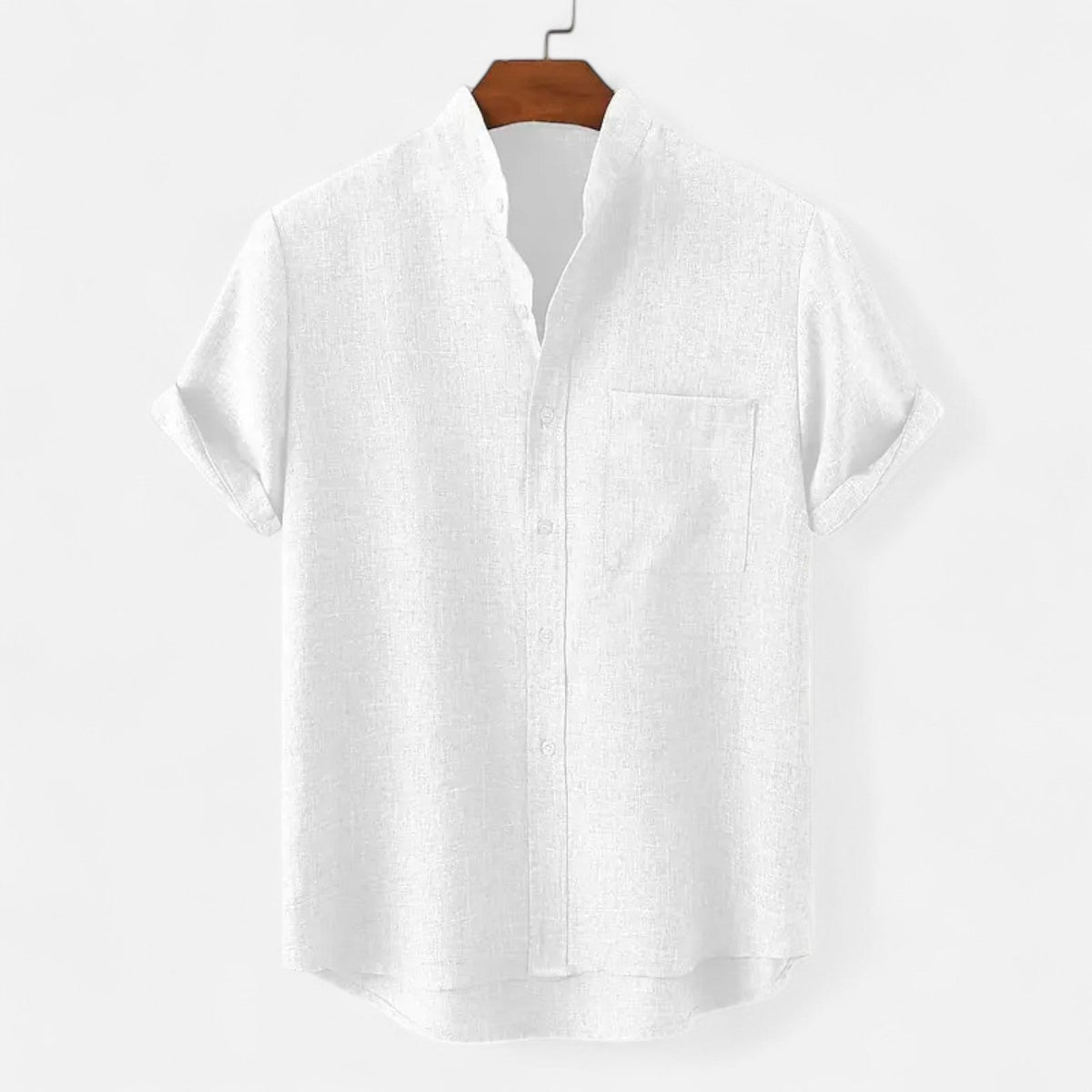 VALENTINI™ | Camicia a collo mandarino