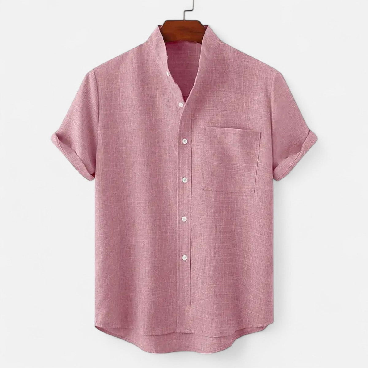 VALENTINI™ | Camicia a collo mandarino