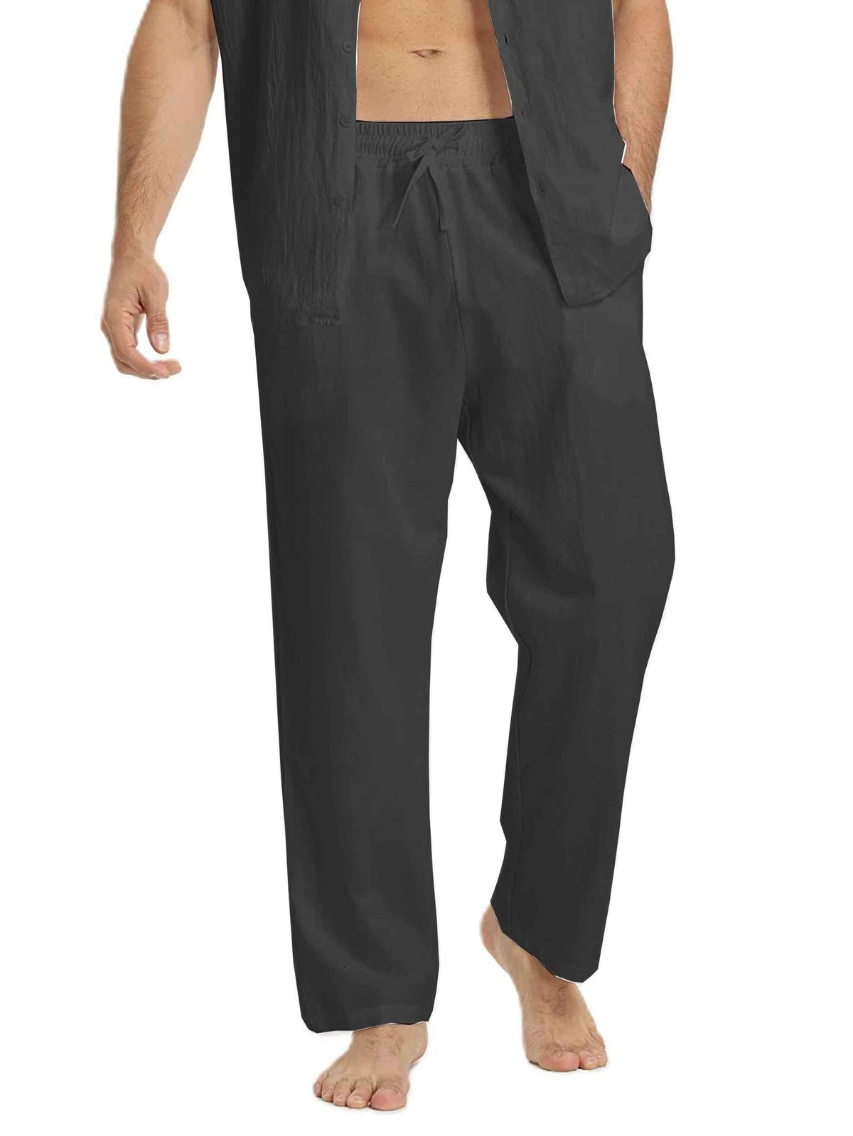 VALENTINI™ | Pantaloni casual in lino da uomo