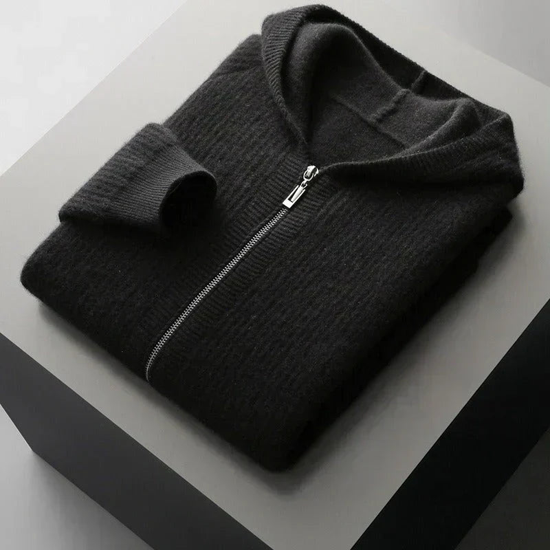 VALENTINI™ | Cardigan con cappuccio