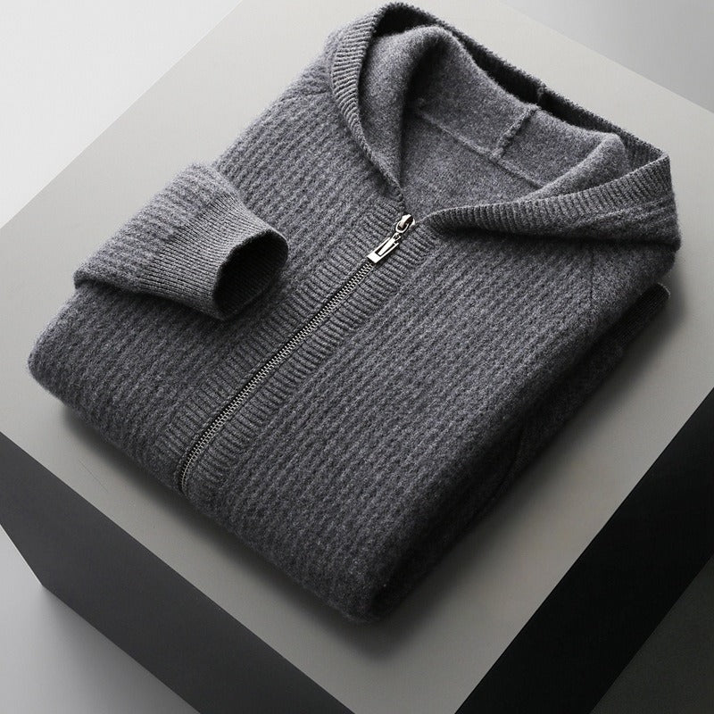 VALENTINI™ | Cardigan con cappuccio