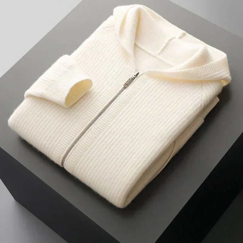 VALENTINI™ | Cardigan con cappuccio