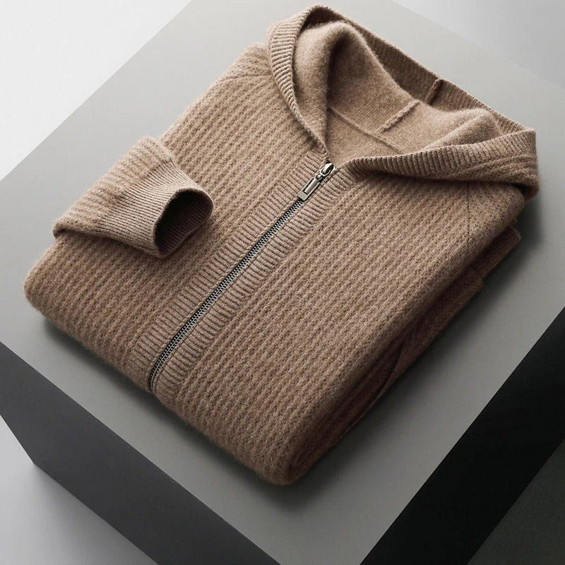 VALENTINI™ | Cardigan con cappuccio