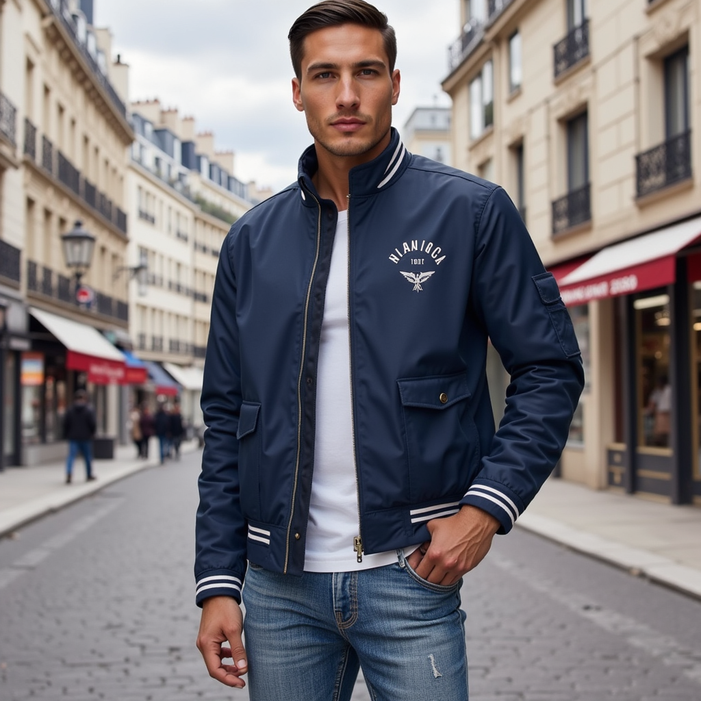 VALENTINI™ | Giacca bomber leggera sportiva da uomo