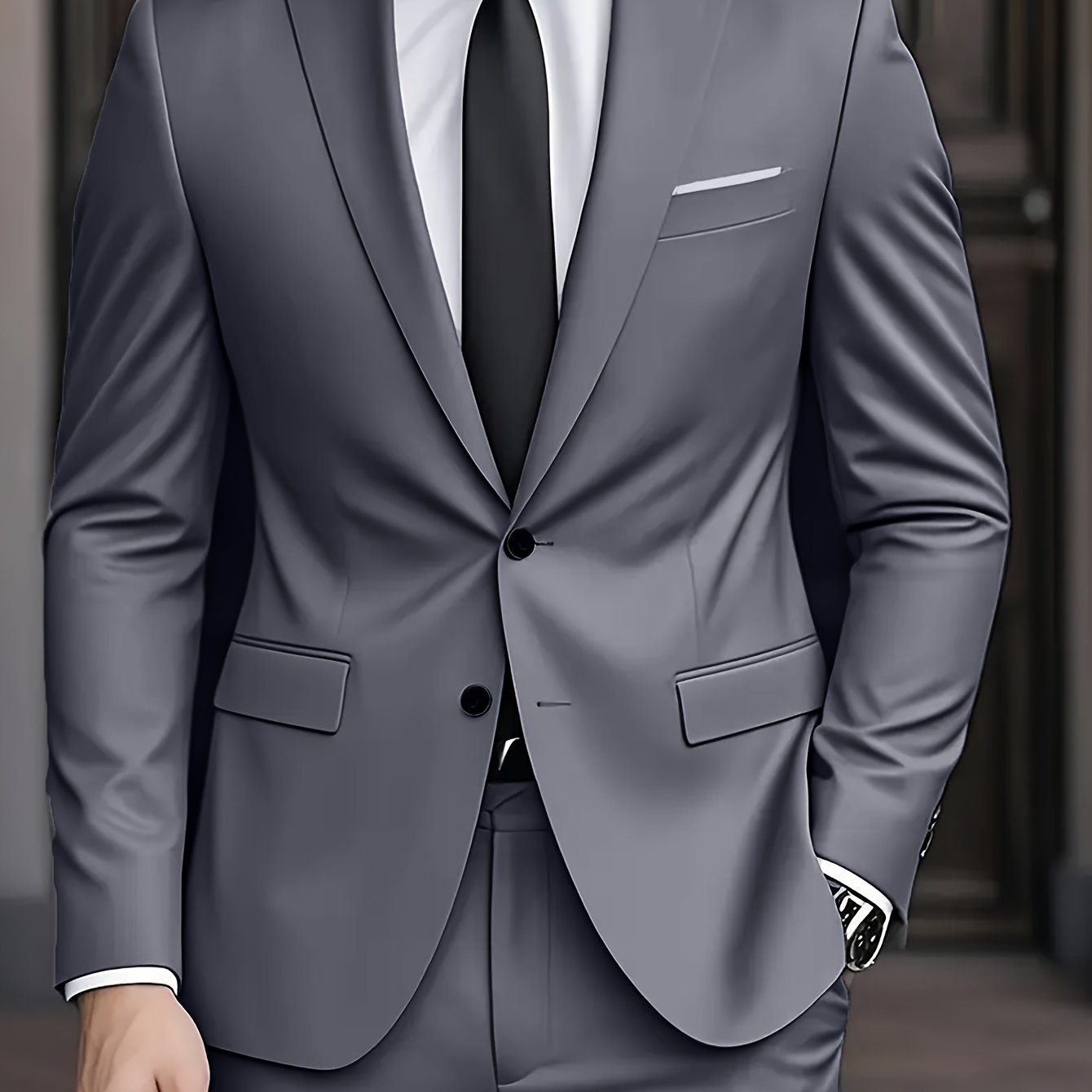 VALENTINI™ | Abito da uomo a due pezzi slim