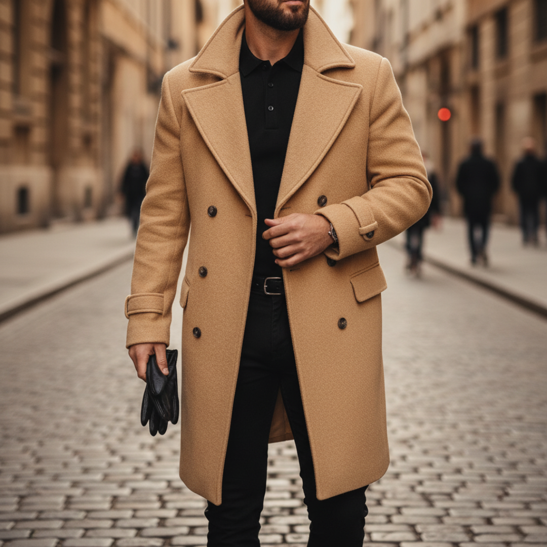VALENTINI™ | Cappotto in lana classico