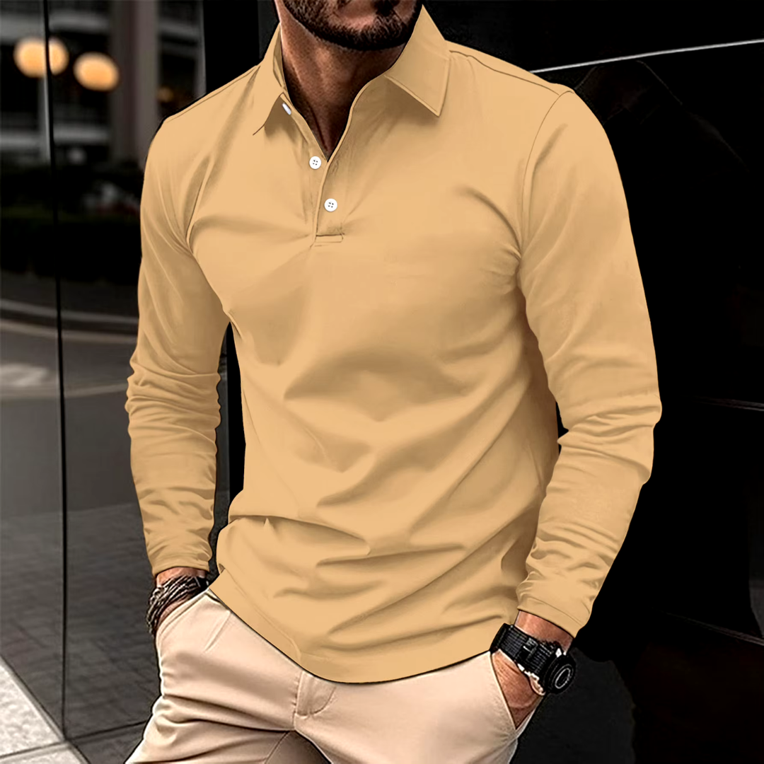 VALENTINI™ | Camicia a maniche lunghe con colletto