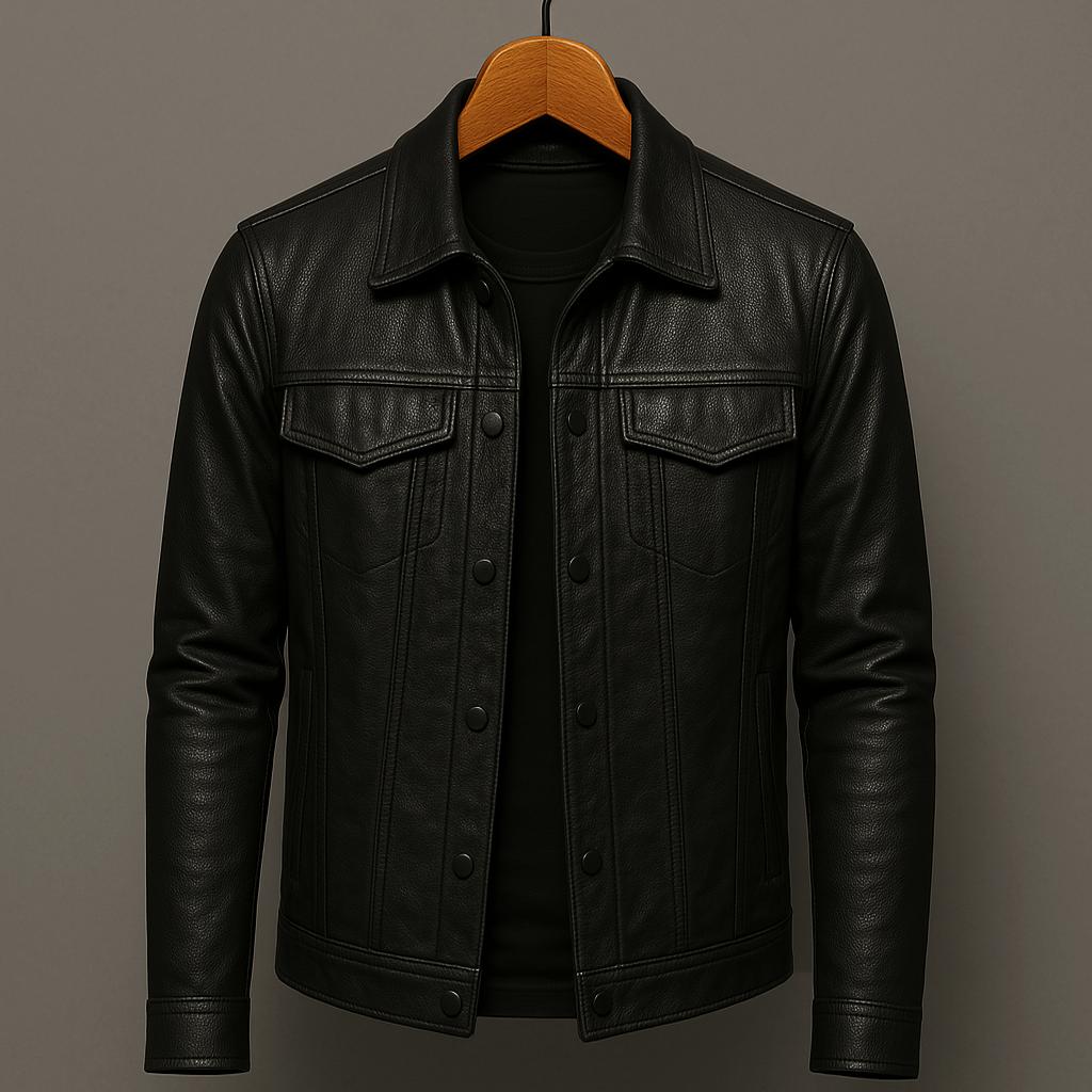 VALENTINI™ | Giacca in pelle da uomo Modern Rider