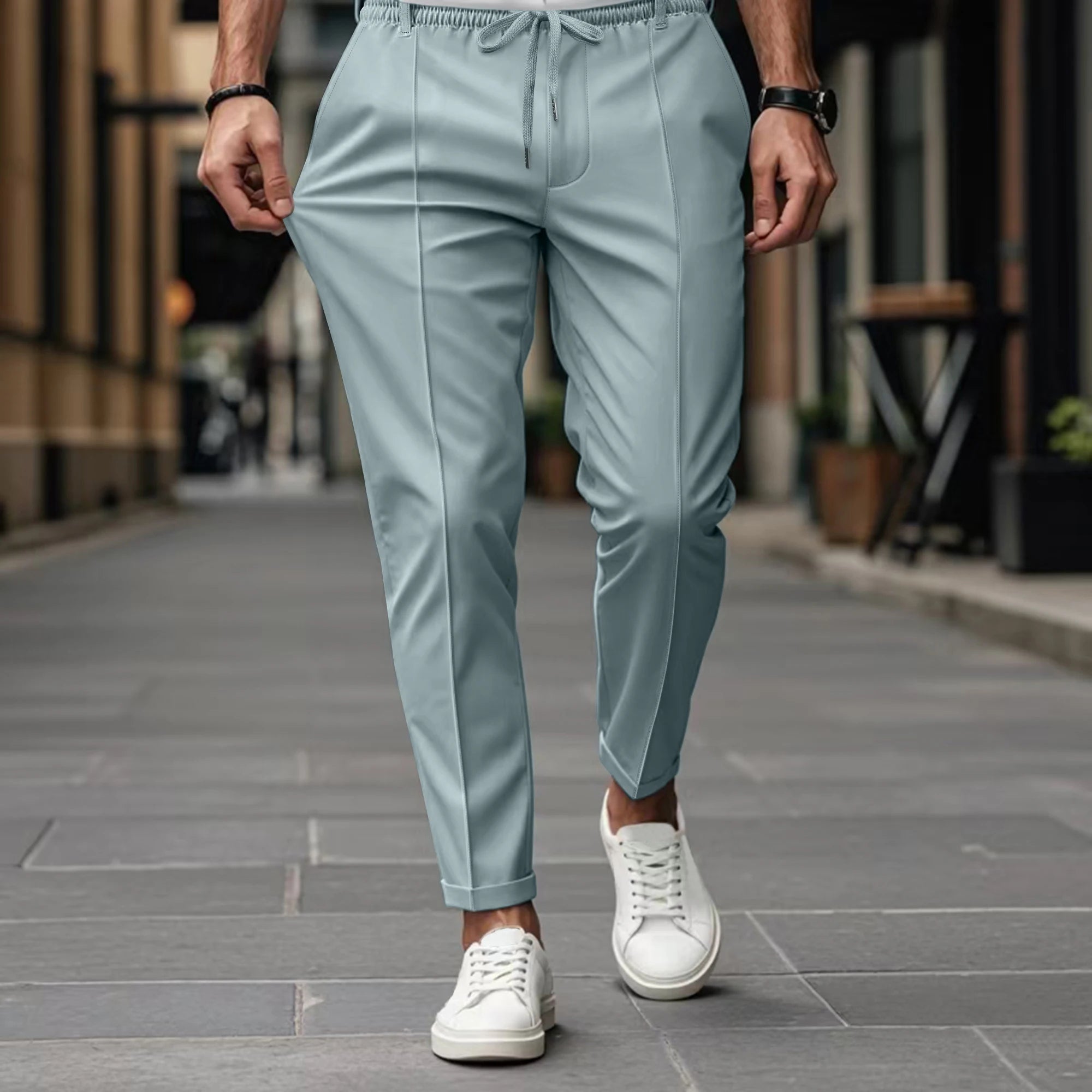 VALENTINI™ | Pantaloni da uomo in tessuto premium