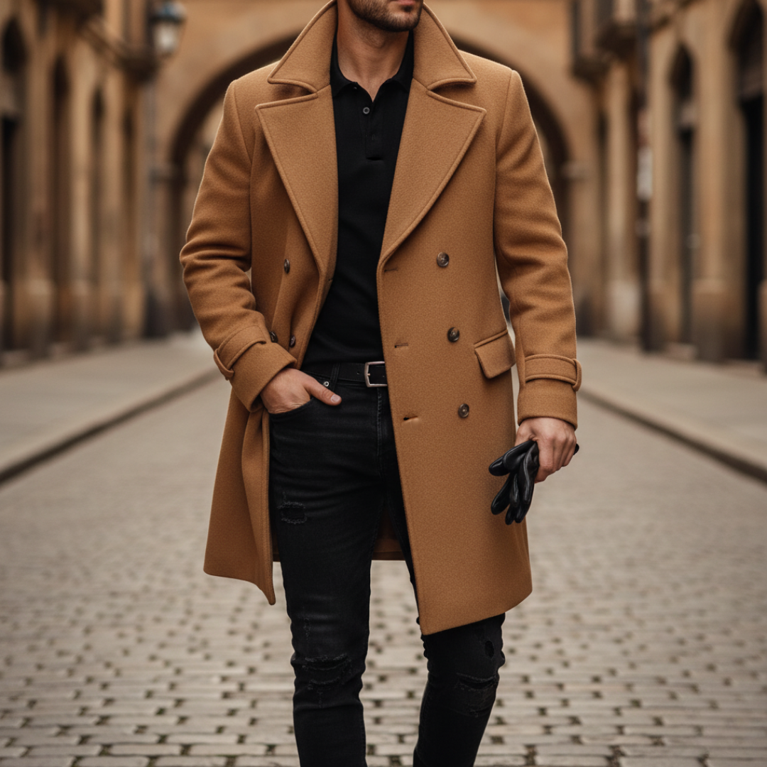 VALENTINI™ | Cappotto in lana classico