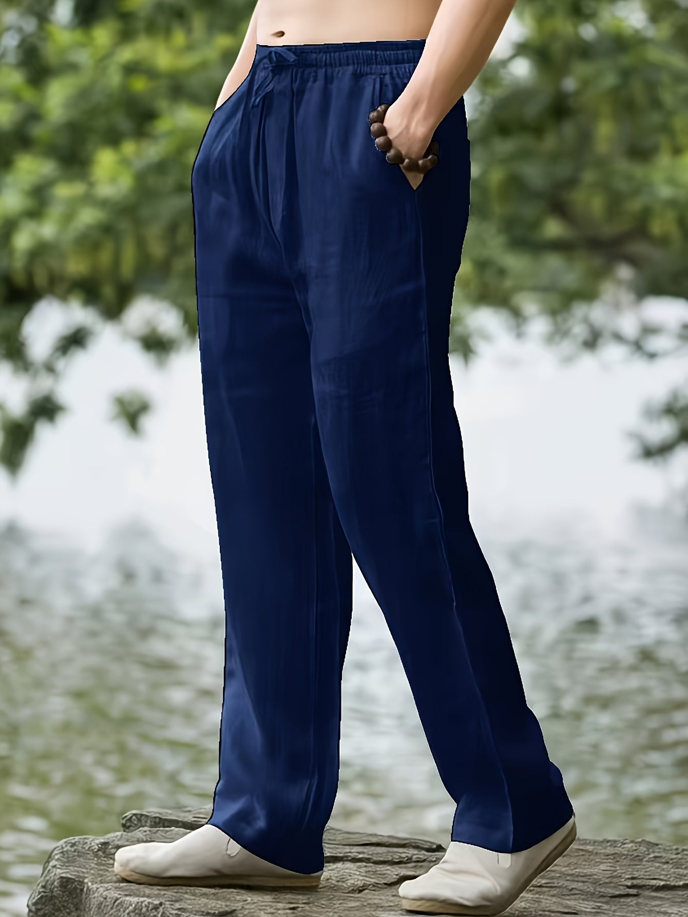 VALENTINI™ | Pantaloni da uomo in cotone misto