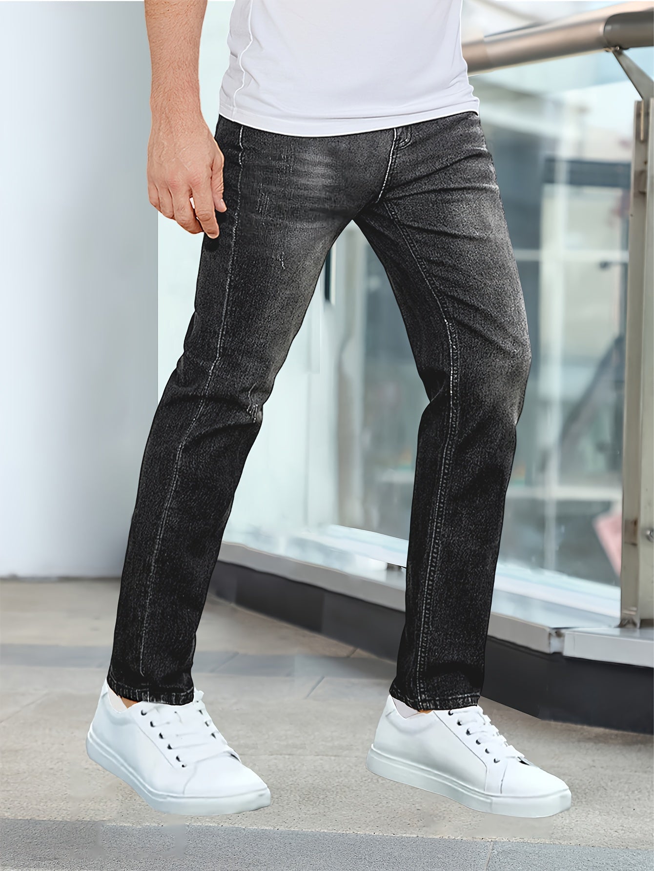 VALENTINI™ | Jeans da uomo in denim lavato