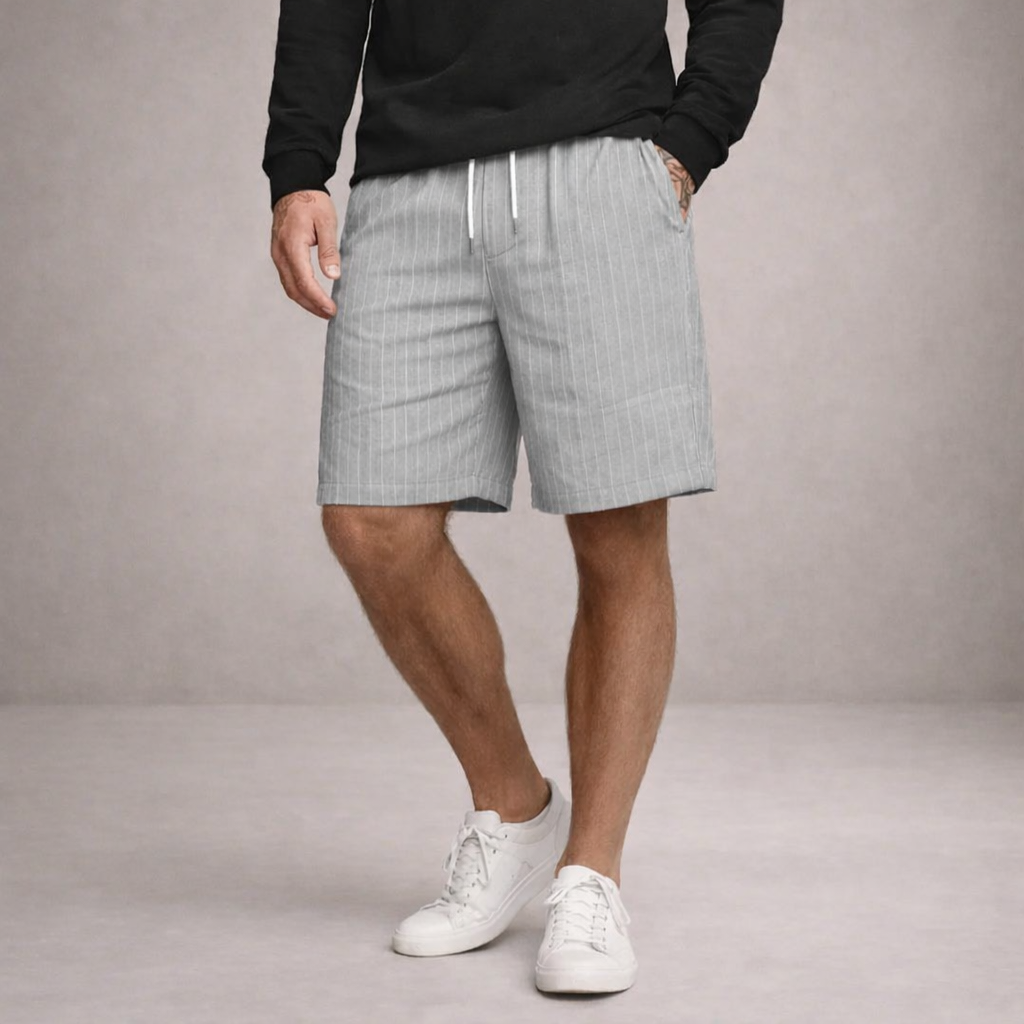 VALENTINI™ | Pantaloncini in lino casual