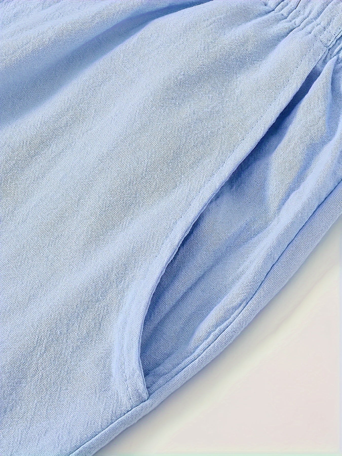 VALENTINI™ | Pantaloni da uomo in lino a gamba dritta
