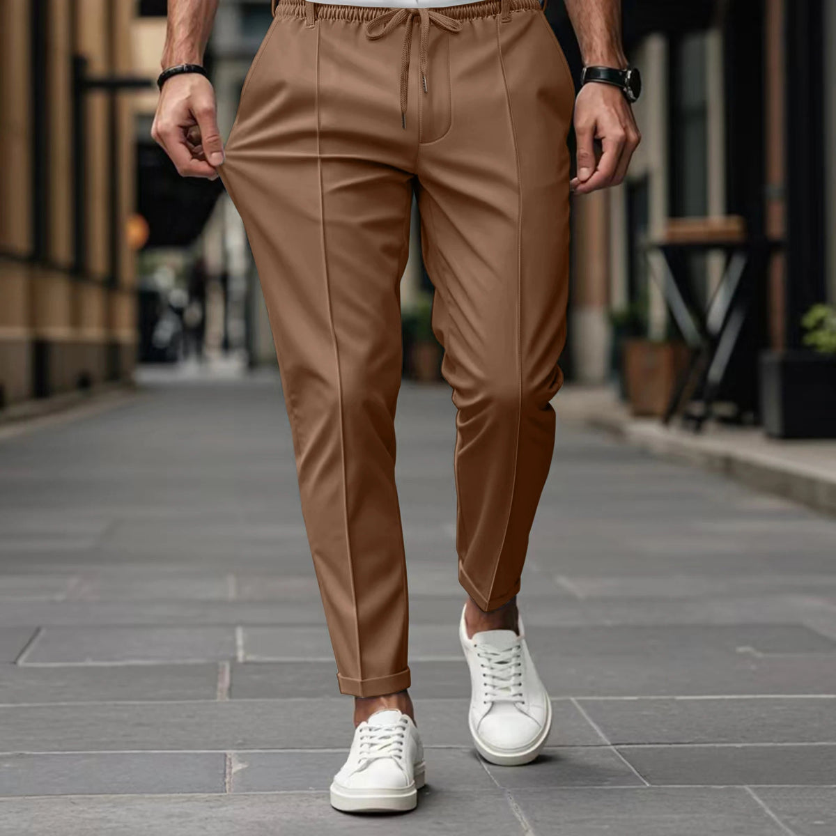 VALENTINI™ | Pantaloni da uomo in tessuto premium