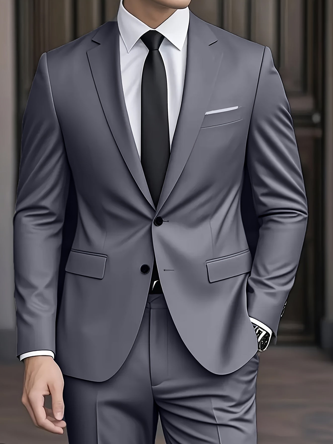 VALENTINI™ | Abito da uomo a due pezzi slim