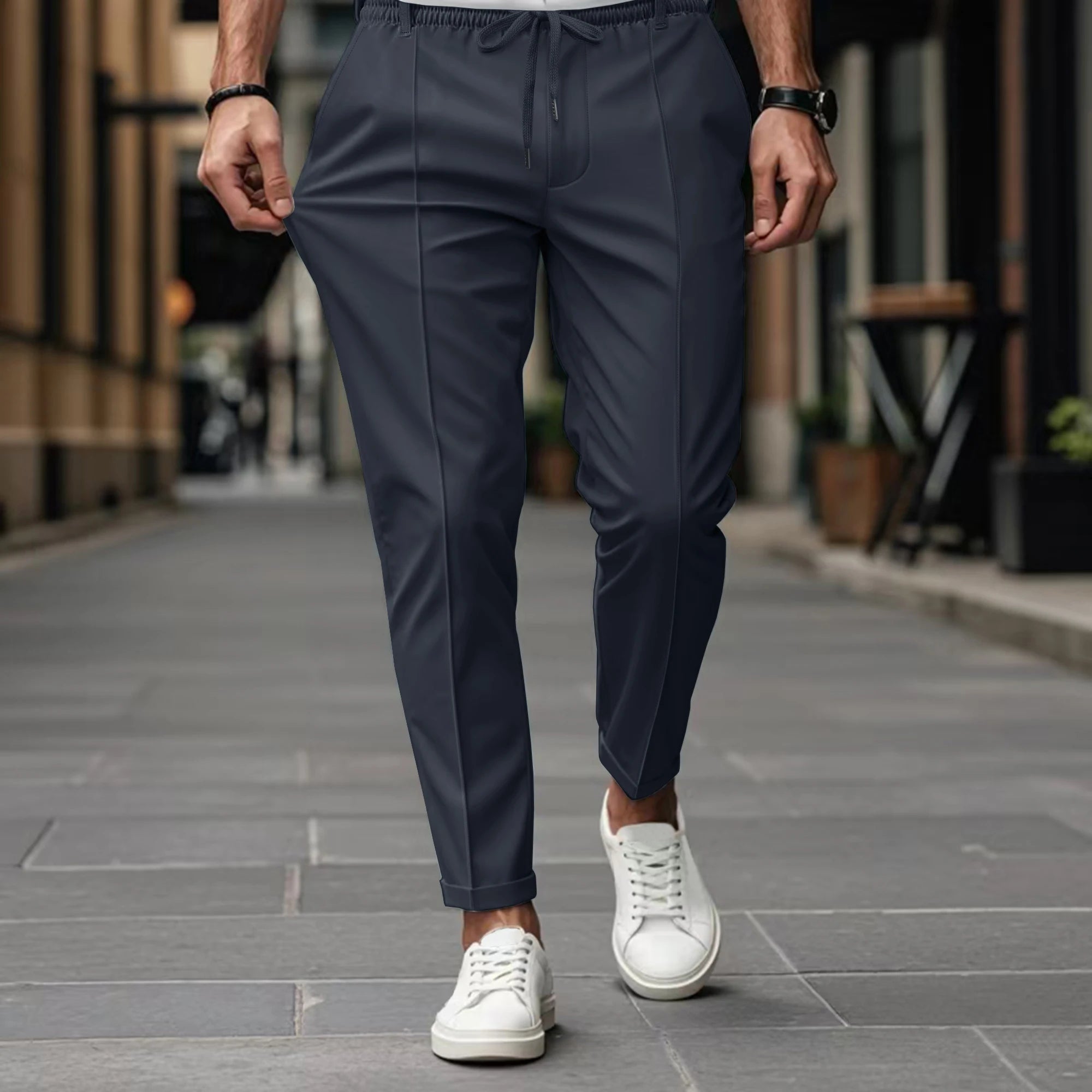 VALENTINI™ | Pantaloni da uomo in tessuto premium