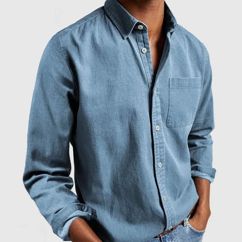 VALENTINI™ | Camicia in cotone Oxford spazzolato