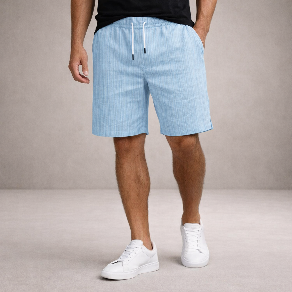 VALENTINI™ | Pantaloncini in lino casual