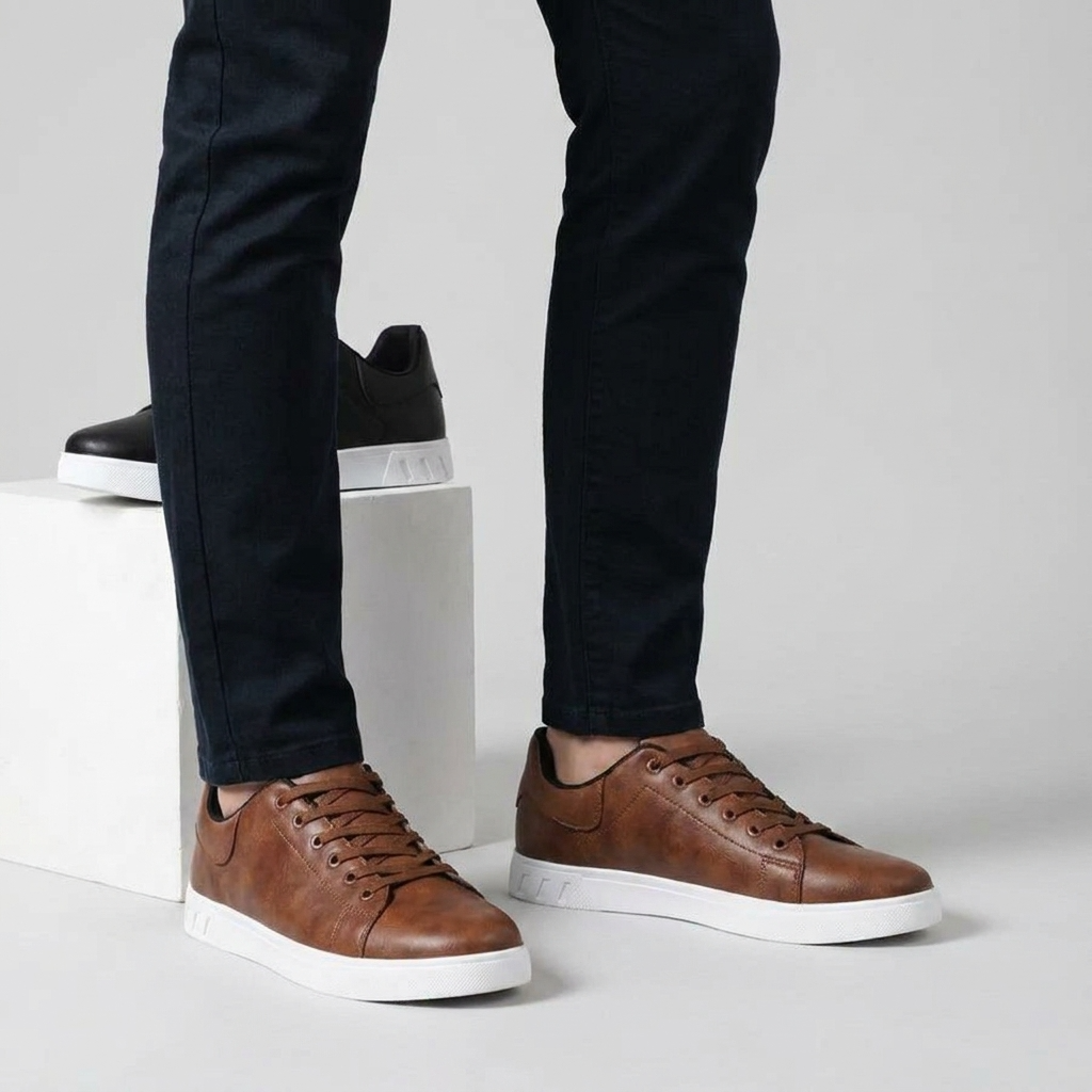 VALENTINI™ | Scarpe da ginnastica in pelle