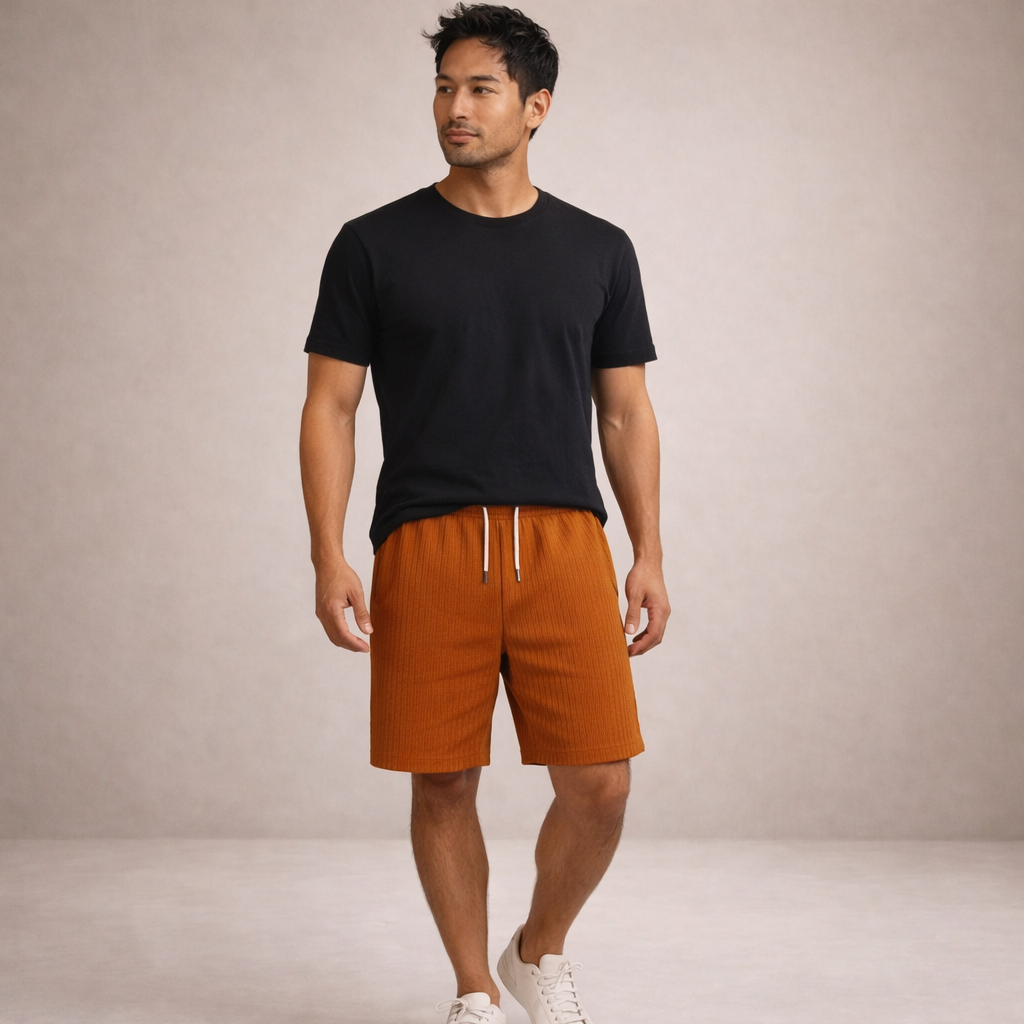 VALENTINI™ | Pantaloncini in lino casual