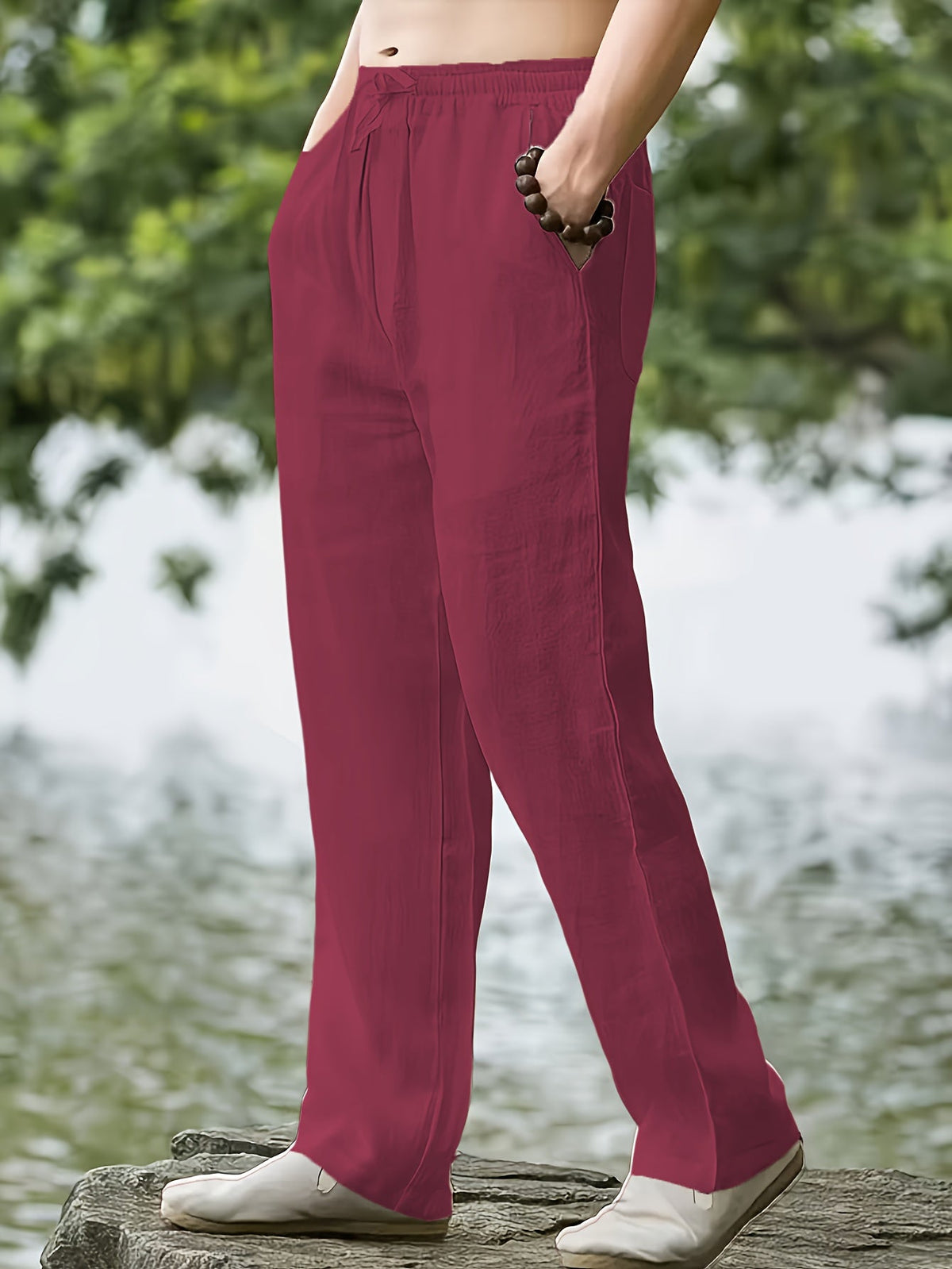 VALENTINI™ | Pantaloni da uomo in cotone misto