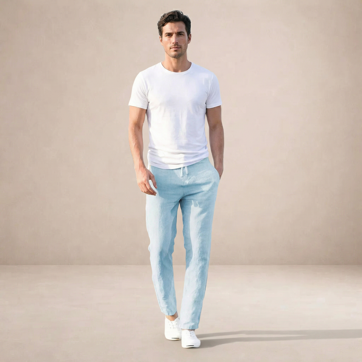VALENTINI™ | Pantaloni in lino