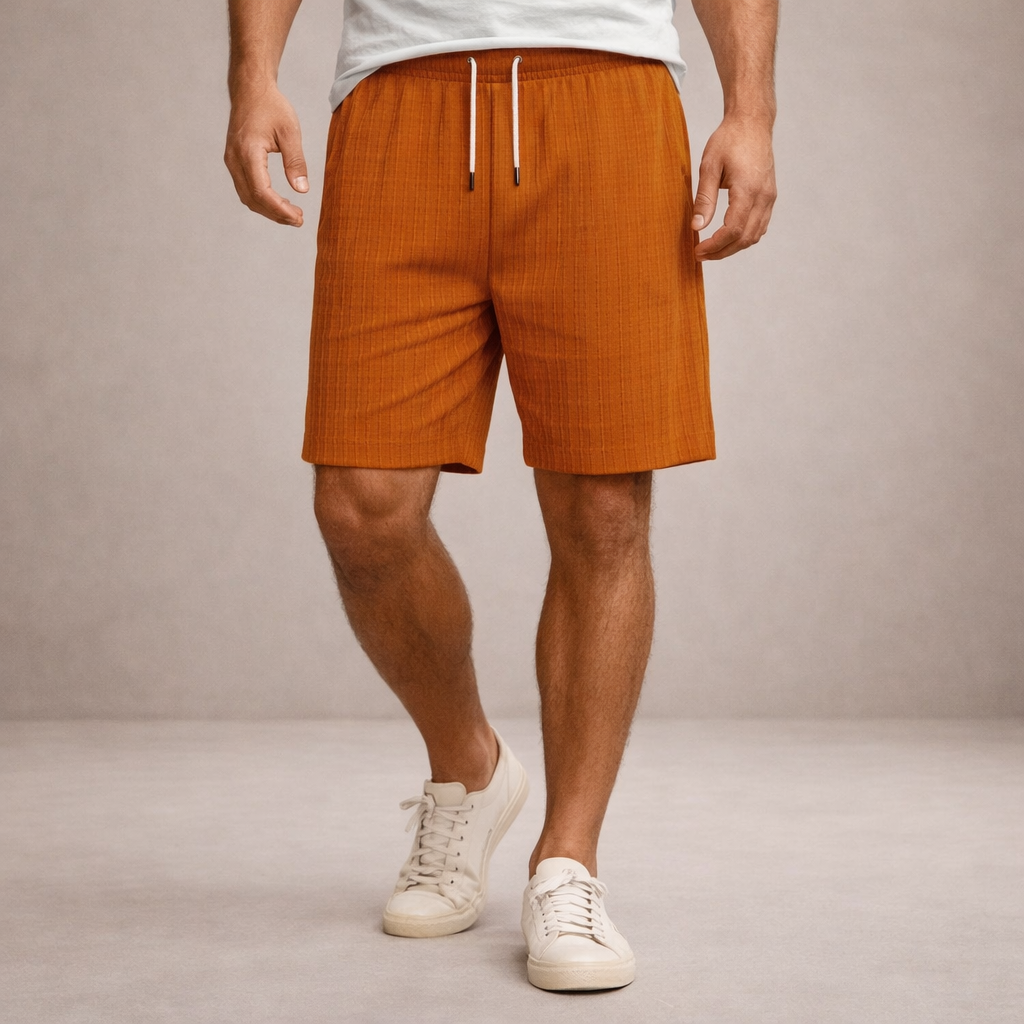 VALENTINI™ | Pantaloncini in lino casual