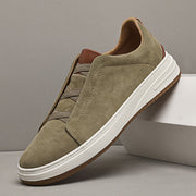 VALENTINI™ | SCARPE SLIP-ON DA UOMO IN CAMOSCIO